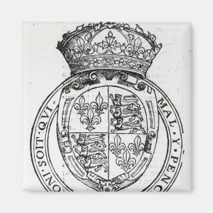 Coat of Arms of Queen Elizabeth I Magnet