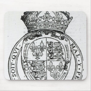 Coat of Arms of Queen Elizabeth I Mouse Mat