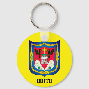 Coat of Arms of Quito, Ecuador Key Ring