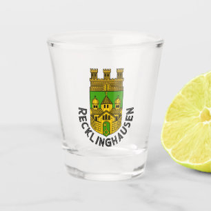 Coat of Arms of Recklinghausen, Germany Shot Glass