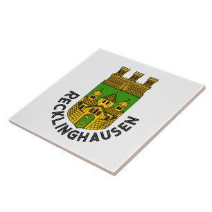 Coat of Arms of Recklinghausen, Germany Tile