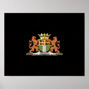 Coat of arms of Rotterdam Poster