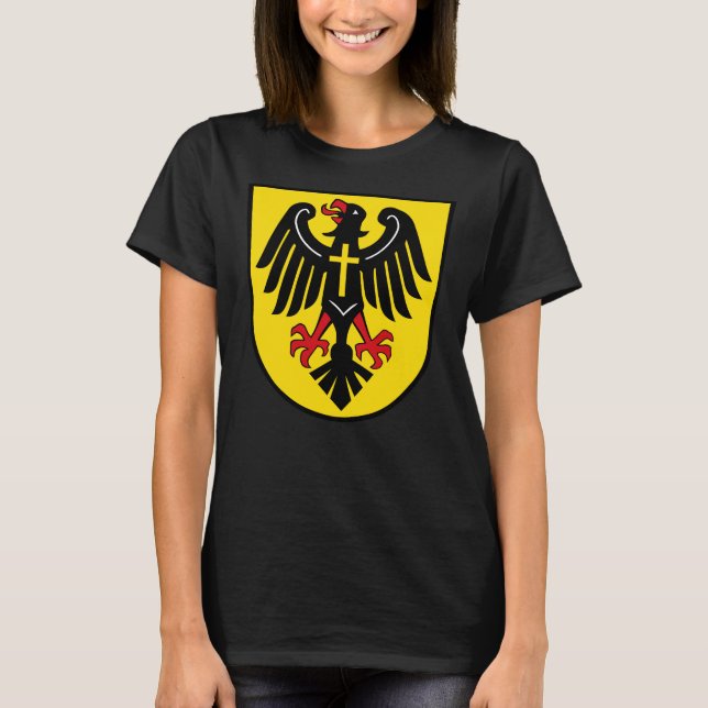 Coat Of Arms Of Rottweil Baden Württemberg T-Shirt (Front)