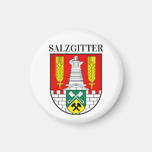 Coat of Arms of Salzgitter, Germany Magnet