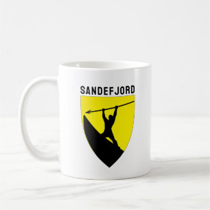 Coat of Arms of Sandefjord, Norway Coffee Mug