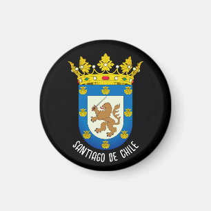 Coat of Arms of Santiago de Chile Magnet