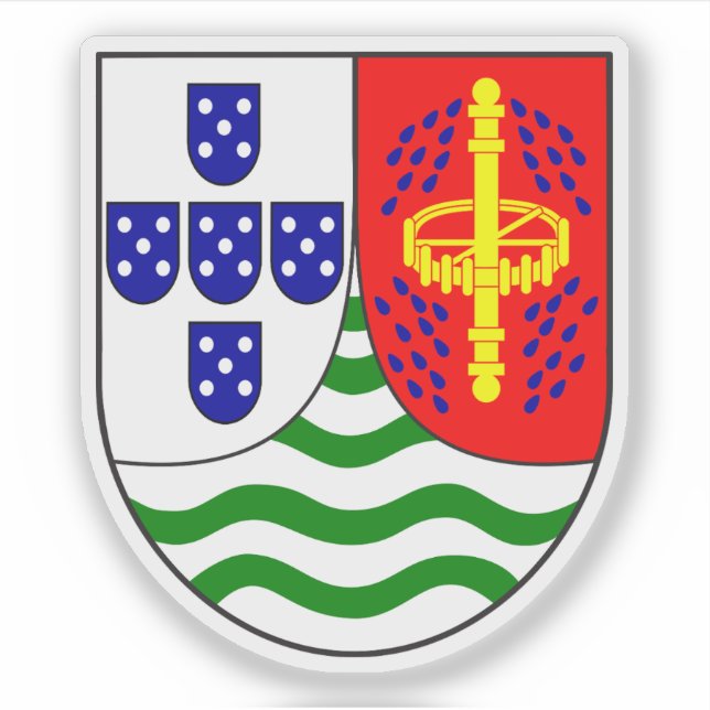 Coat of arms of São Tomé and Príncipe (1935–1975) (Front)