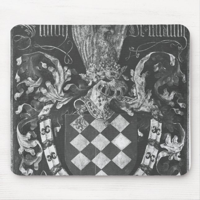 Coat of Arms of Simon de Lalaing Mouse Mat (Front)