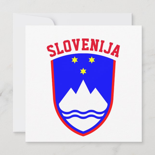 Coat of Arms of SLOVENIA (Front)