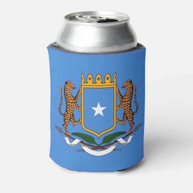 Coat of Arms of Somalia Can Cooler (Can Back)