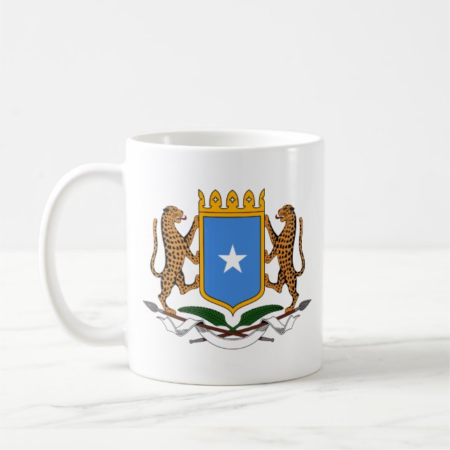 Coat of Arms of Somalia Coffee Mug (Left)