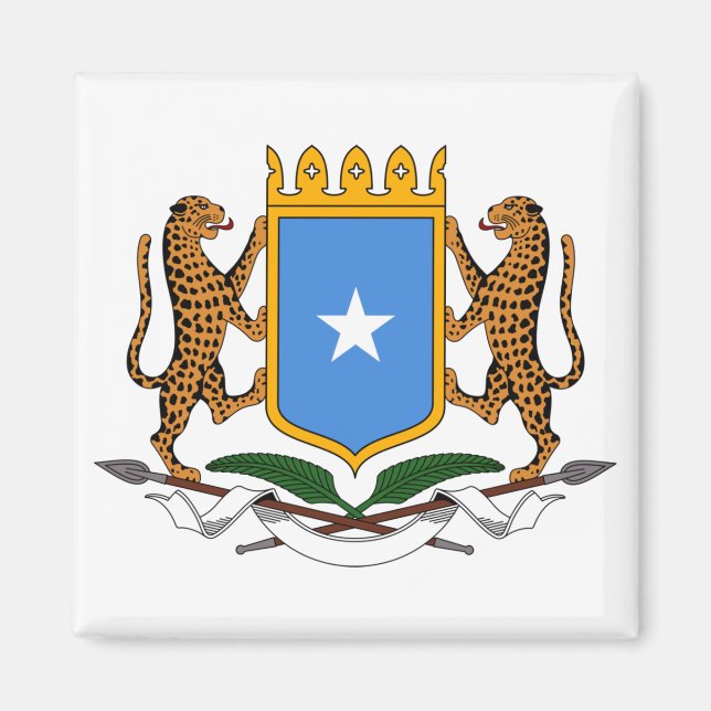 Coat of Arms of Somalia Magnet (Front)