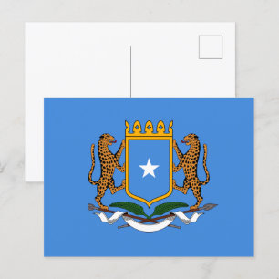 Coat of Arms of Somalia Postcard