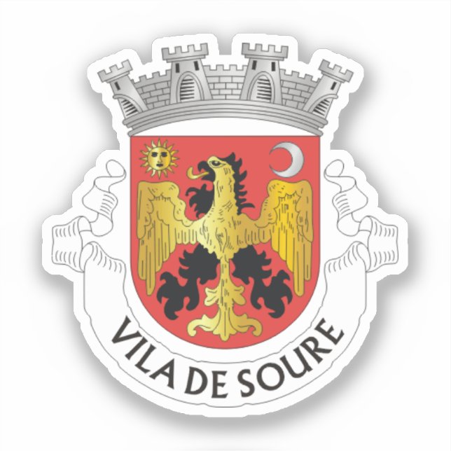 Coat of Arms of Soure, Portugal (Front)