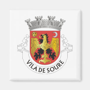 Coat of Arms of Soure, Portugal Magnet