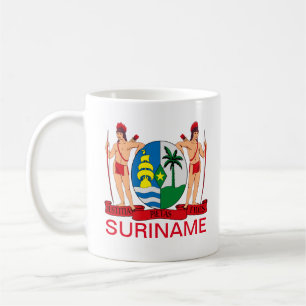Coat of Arms of Suriname Coffee Mug