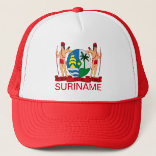 Coat of Arms of Suriname Trucker Hat