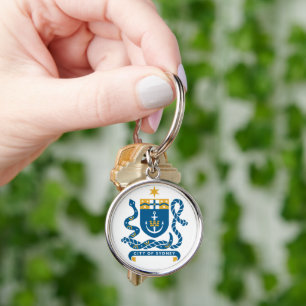 Coat of Arms of Sydney, Australia Keychain