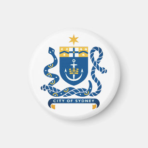 Coat of Arms of Sydney, Australia Magnet