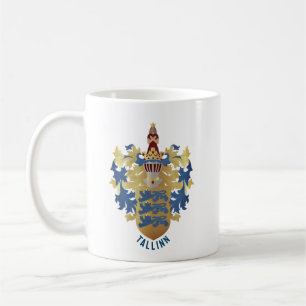Coat of Arms of Tallinn - ESTONIA Coffee Mug