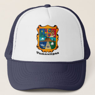 Coat of Arms of Tamaulipas (state), Mexico Trucker Hat