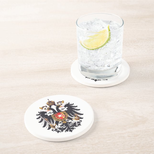 Coat of Arms of the Austrian Empire Coaster (Side)