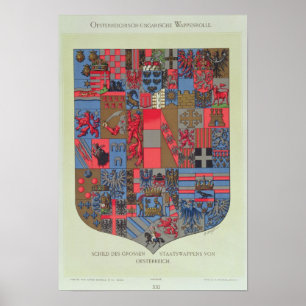 Coat of Arms of the Austro-Hungarian Empire Poster