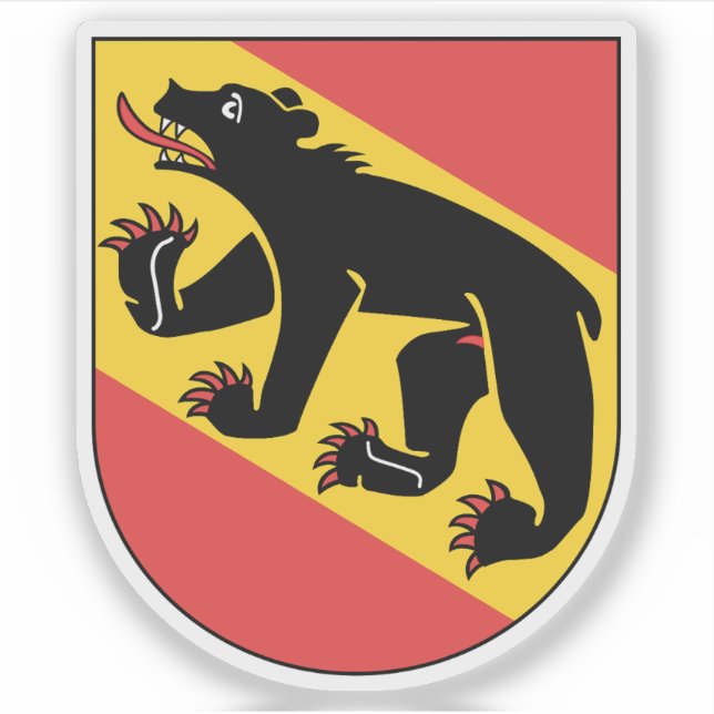 Coat of arms of the canton of Bern, Switzerland (Front)