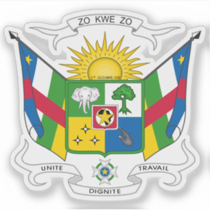 Coat of arms of the Central African Republic