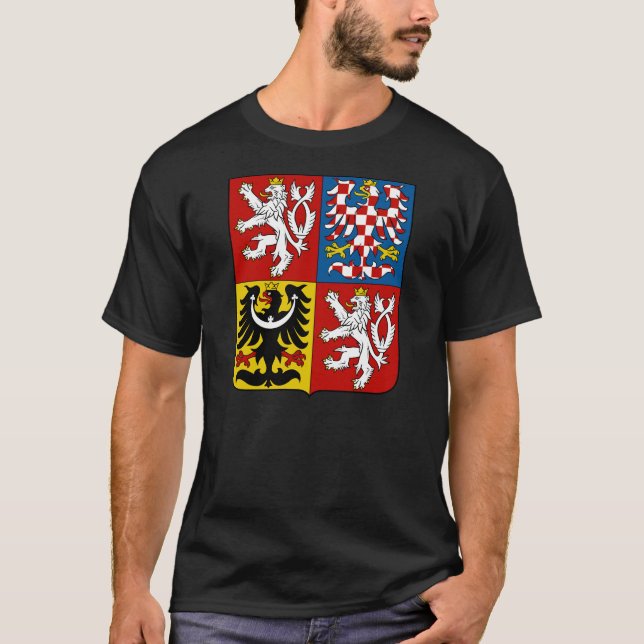 Coat of Arms of the Czech Republic T-Shirt (Front)