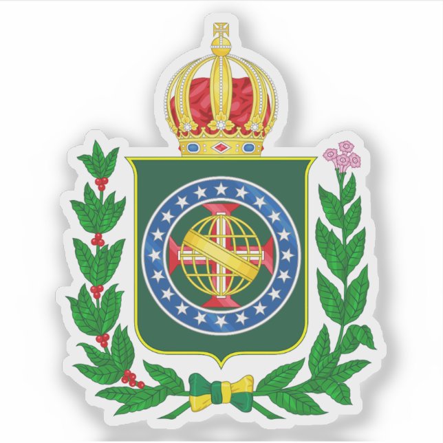 Coat of arms of the Empire of Brazil (1853-1889) (Front)