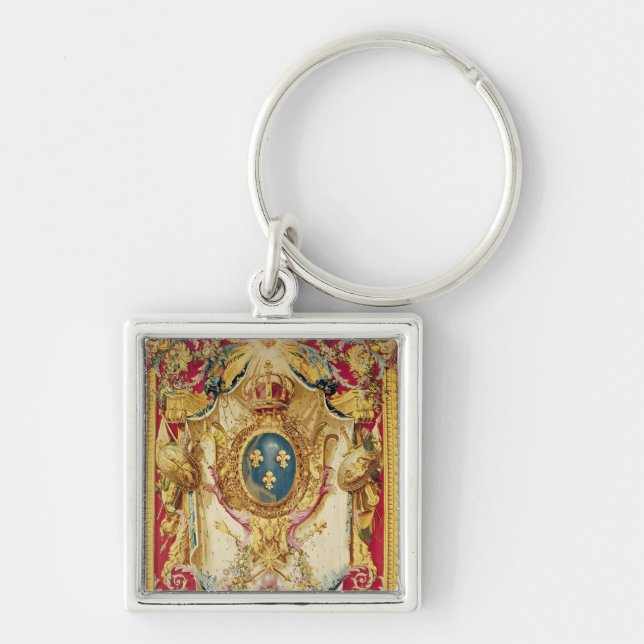 Coat of arms of the French Royal Family Key Ring (Front)