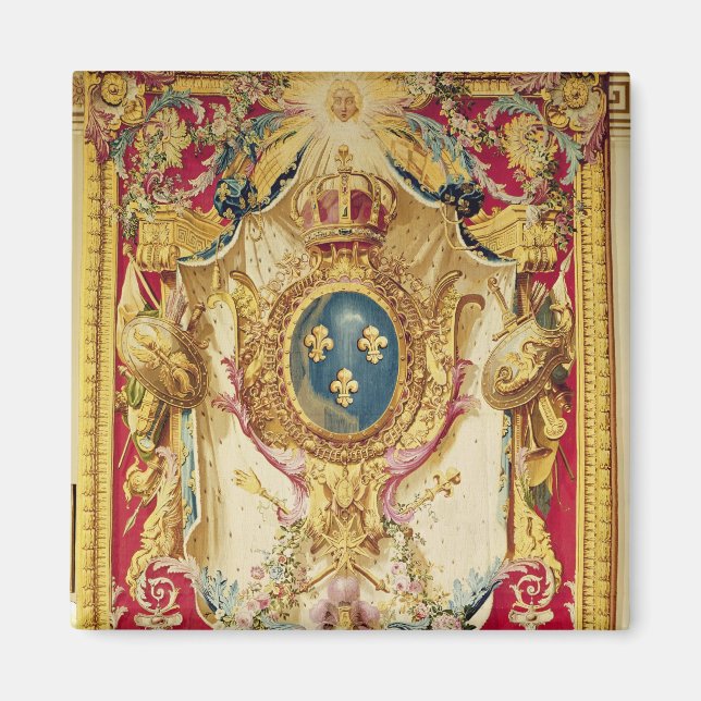 Coat of arms of the French Royal Family Magnet (Front)