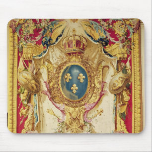 Coat of arms of the French Royal Family Mouse Mat