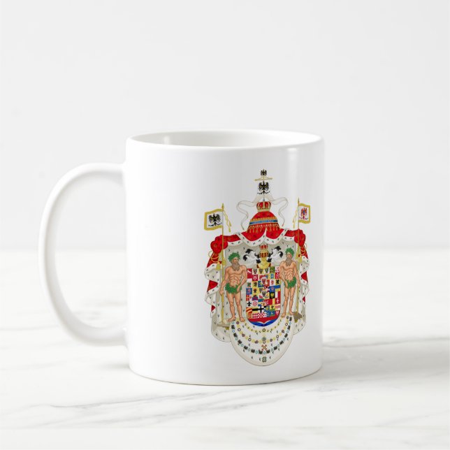 Coat Of Arms Of The Kingdom Of Prussia Coffee Mug (Left)