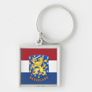 Coat of arms of the Netherlands Key Ring