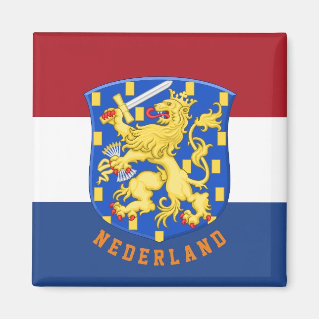 Coat of arms of the Netherlands Magnet (Front)