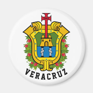 Coat of Arms of the state of Veracruz (Mexico) Magnet