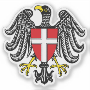 Coat of arms of the state of Vienna (Wien),Austria