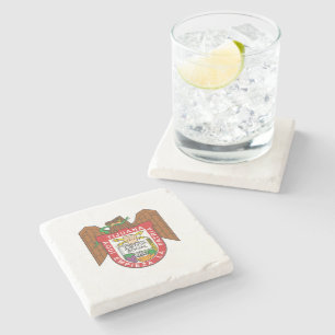 Coat of Arms of Tijuana, Mexico Stone Coaster