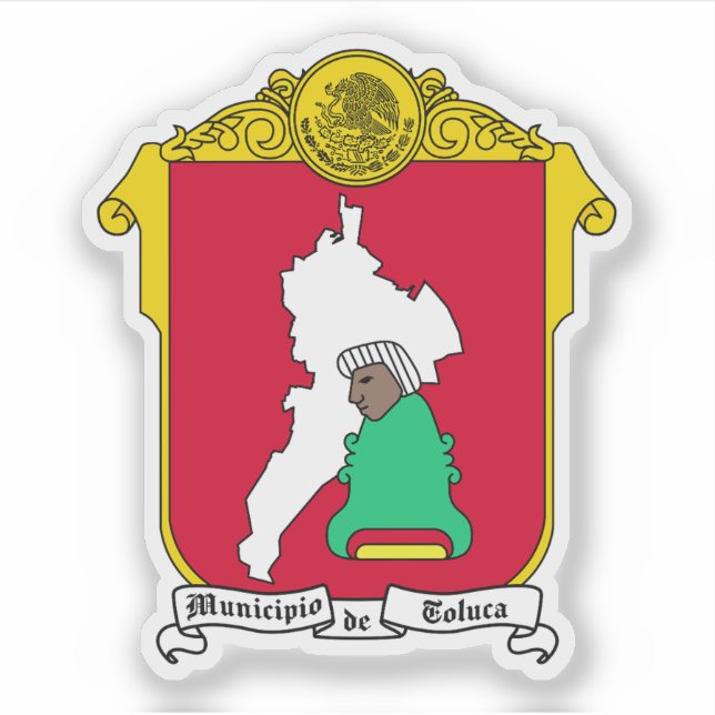 Coat of arms of Toluca de Lerdo, Mexico (Front)
