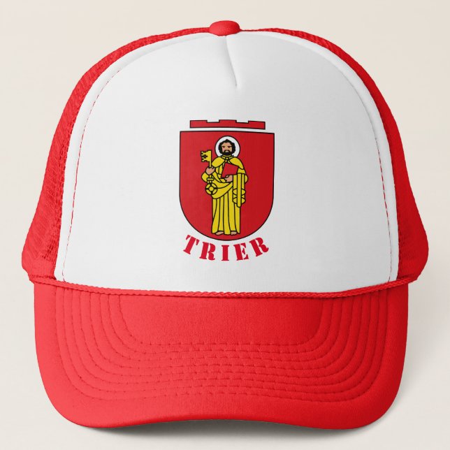 Coat of Arms of Trier, Germany Trucker Hat (Front)