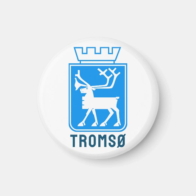Coat of arms of Tromsø, NORWAY Magnet (Front)