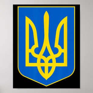 Coat Of Arms Of Ukraine 1 Poster