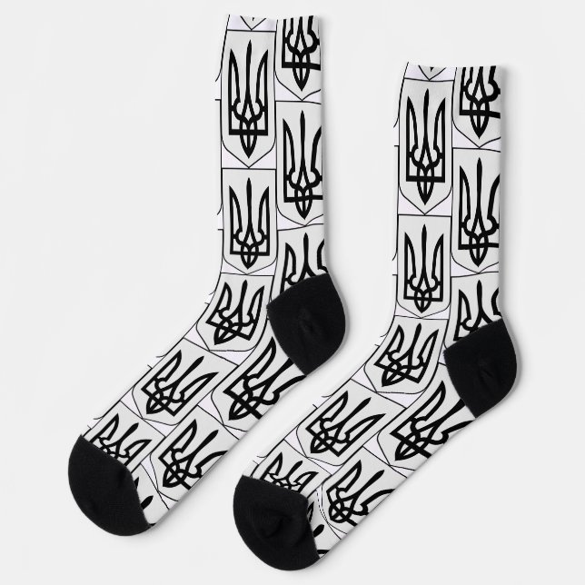 Coat of arms of Ukraine Socks (Left)