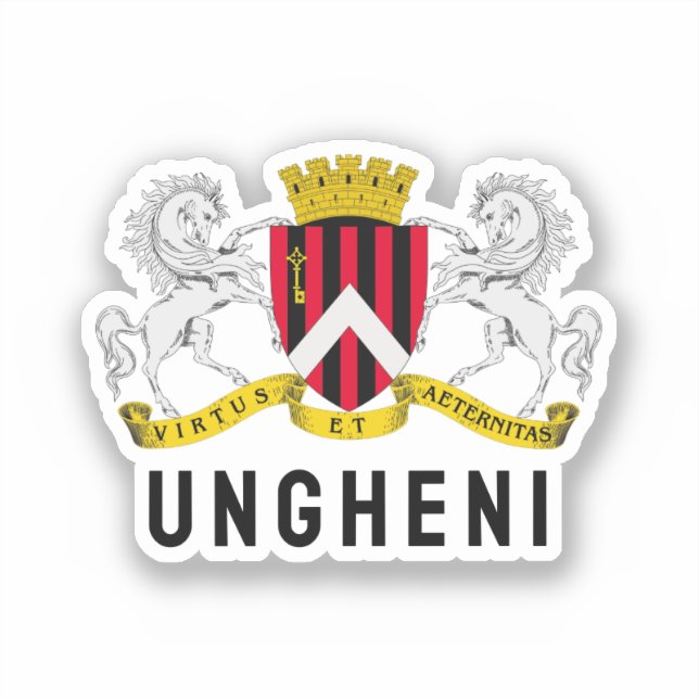 Coat of arms of Ungheni, Moldova (Front)