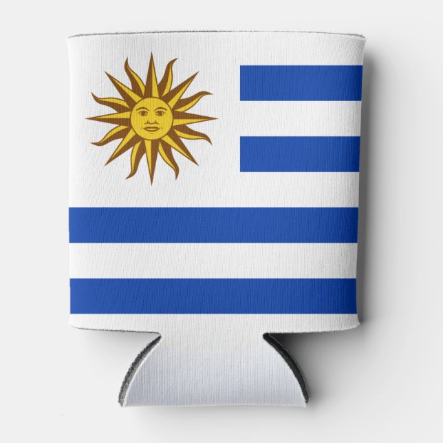Coat of Arms of Uruguay Can Cooler (Front)