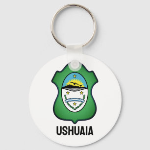 Coat of arms of Ushuaia - Argentina Key Ring
