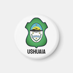 Coat of arms of Ushuaia - Argentina Magnet