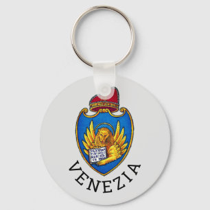Coat of Arms of Venice, Italy Key Ring